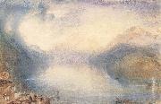 J.M.W. Turner The Bay of Uri from above Brunnen USA oil painting reproduction